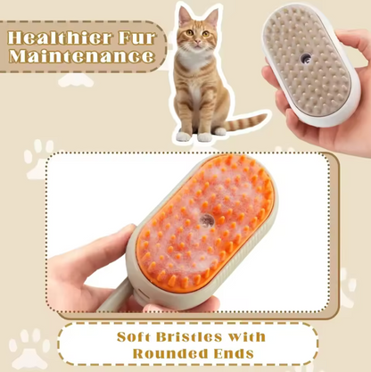 SteamyPet™ 3-in-1 Grooming Brush